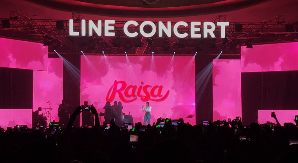 Foto 2 Raisa Tampil Memukau Di LINE Concert Medan 2018 27 Jan 2018