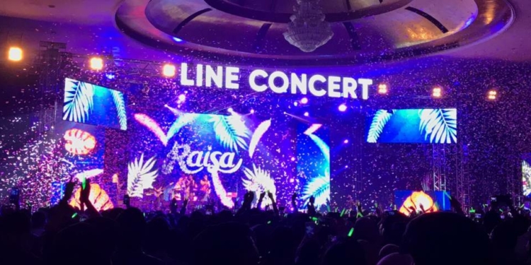Foto 5 Raisa Dalam LINE Concert Medan 2018 2