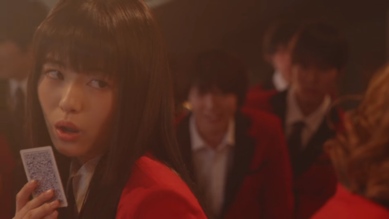 Cuplikan Aksi Yumeko Jabami Pada PV Perdana Live Action ”Kakegurui”