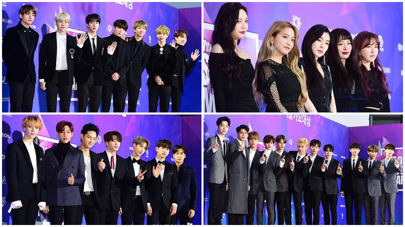 Penampilan Para Selebriti Dan Idol K-Pop Di Red Carpet '27th Seoul Music Awards'