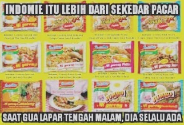 10 Meme Mie Instan Ini Pasti Cocok Buat Pas Lapar di Akhir 