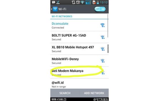 Nama WiFi Lucu (3)