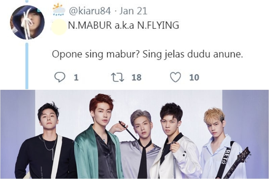 Beginilah Jadinya Jika Nama Grup K Pop Terkenal Diubah Jadi Bahasa Jawa! N.Flyring