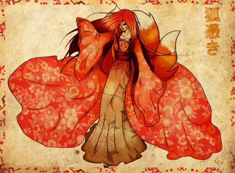 Mengenal Kitsune Tsuki, Roh Kitsune Yang Merasuki Tubuh Manusia Yang Terkenal Di Jepang!