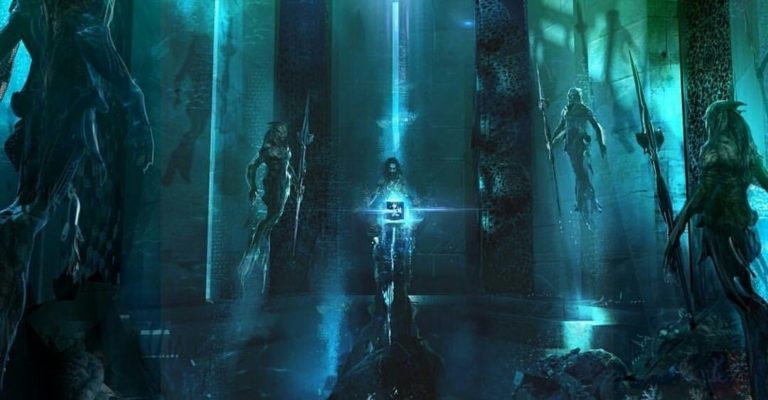 Aquaman Justice League Konsep Art