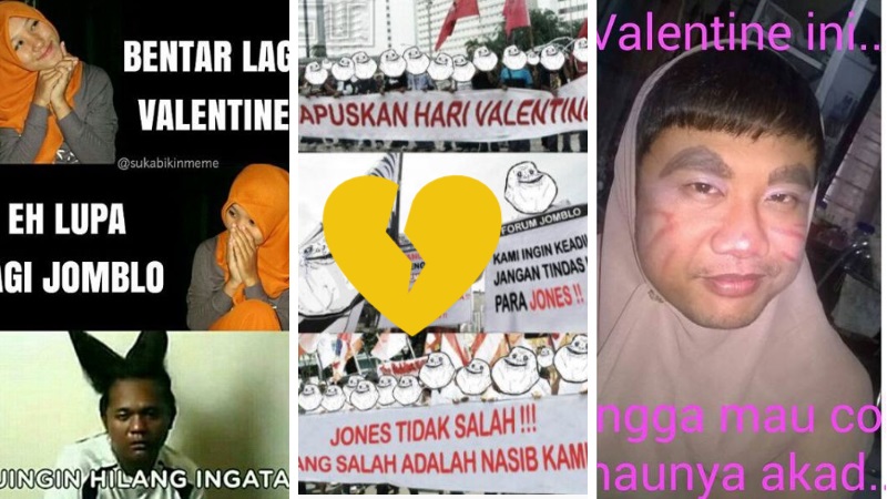 10 Meme Kocak Valentine Yang Bikin Ketawa Sekaligus Miris Sendiri