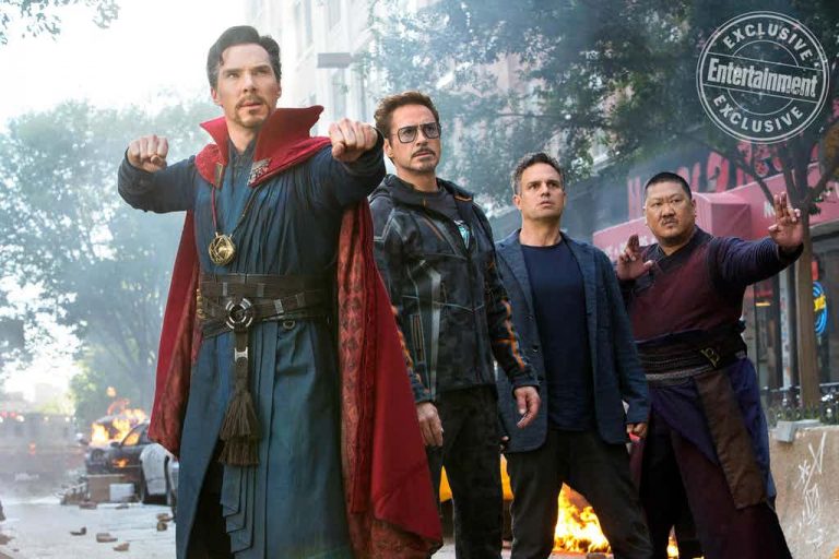 Stephen Tony Bruce And Wong In Avengers Infinity War 768x512