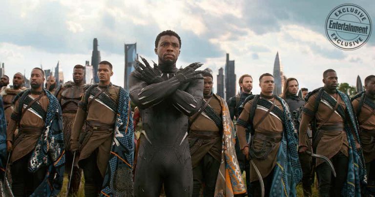 TChalla And The Wakandan Army In Avengers Infinity War 768x405