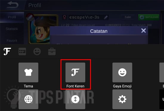 Tutorial Cara Membuat Nickname Yang Unik Di Mobile Legends! Font Keren