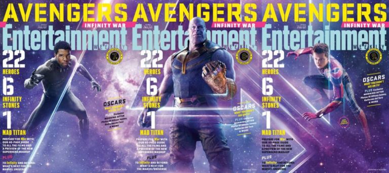 15 Cover Poster Avengers: Infinity War di Majalah Entertainment Weekly