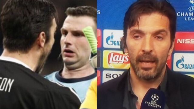 Meme Wasit Usir Buffon Kartu Merah