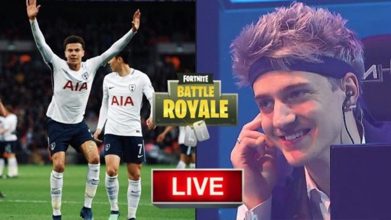 Dele Alli And Ninja Stream