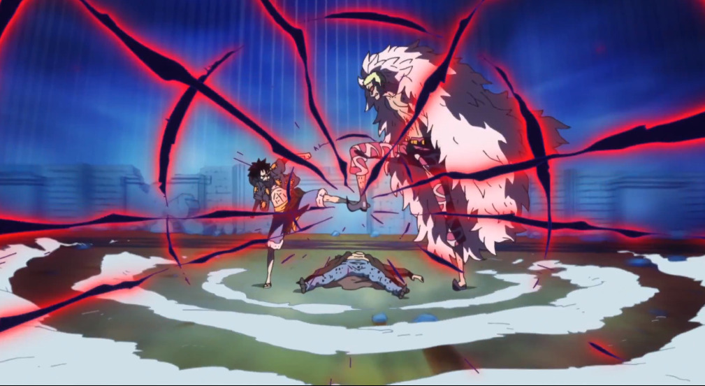 Haoshoku Haki Clash