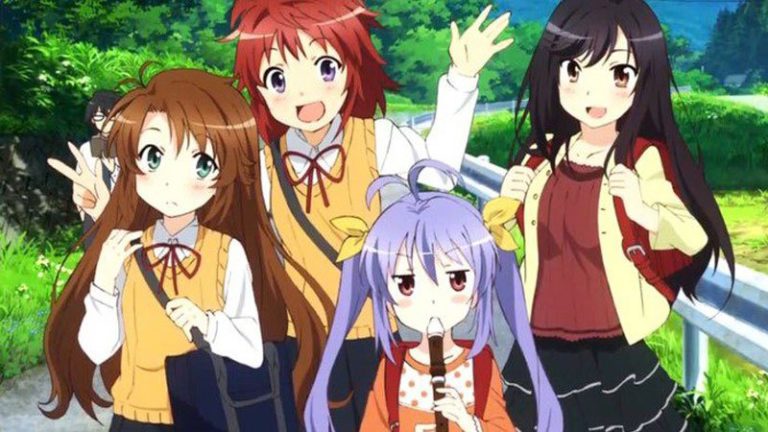Movie dari Anime Non Non Biyori Vacation Memperlihatkan Visual dan PV Terbarunya