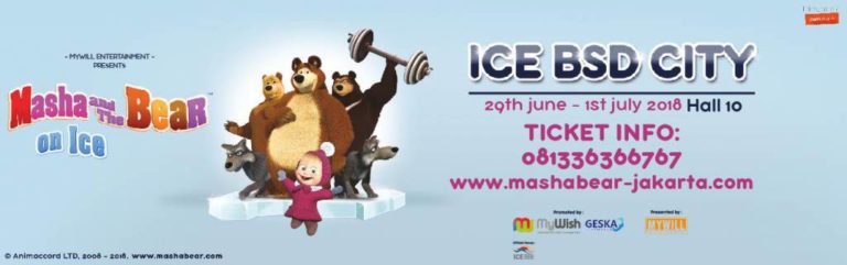 Bersiaplah! Masha And The Bear Adakan Show di ICE BSD 29 Juni Mendatang
