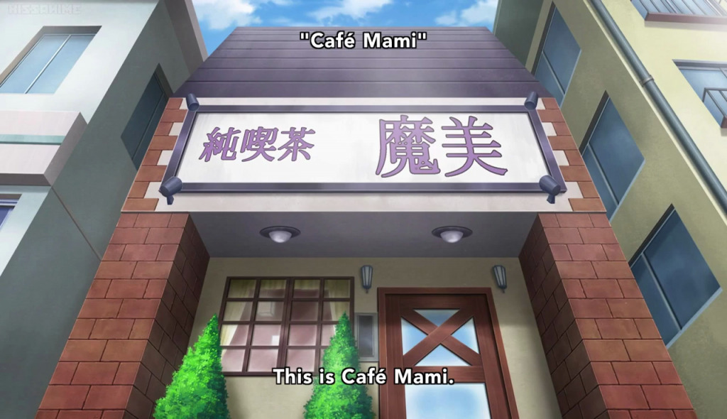 Outside Cafe Mami