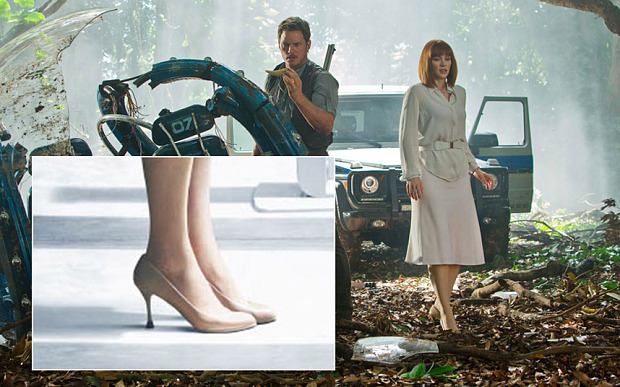 No High Heel Bryce Dallas Howard Jurassic World Fallen Kingdom