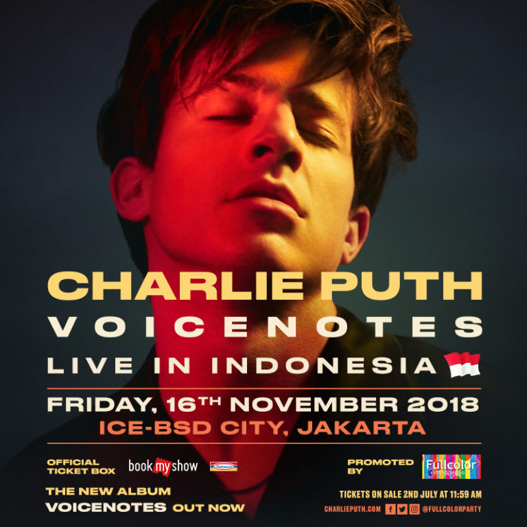 Konser Perdana Charlie Puth Tampil di Indonesia “VOICENOTES TOUR LIVE IN INDONESIA 2018” 5 Konser Perdana Charlie Puth Tampil di Indonesia “VOICENOTES TOUR LIVE IN INDONESIA 2018”