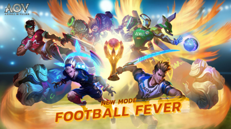 AOV Update Fitur Untuk Main Sepak Bola di Pantai