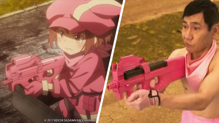 Seorang Komedian Meniru Aksi LLEN Dalam Sword Art Online: Alternatif GGO Untuk Penjualan
