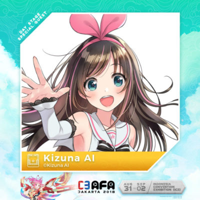 C3AFAJKT IMG AKIBA STAGE Virtual Youtuber Kizuna Ai (JPN)