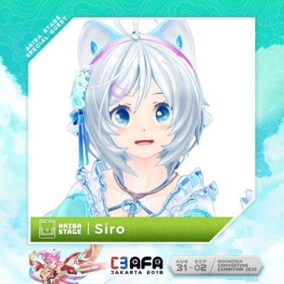 C3AFAJKT IMG AKIBA STAGE Virtual Youtuber Siro (JPN)