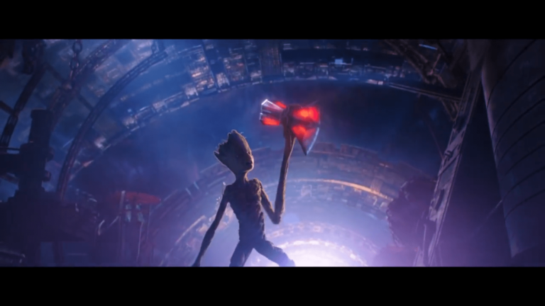 alasan mengapa Groot mampu mengangkat palu Strombreaker milik Thor