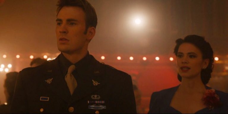 Avengers 4 Credit Scene Captain America Peggy Carter