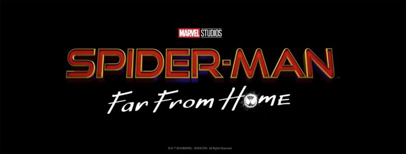 Logo Spiderman Far From Home