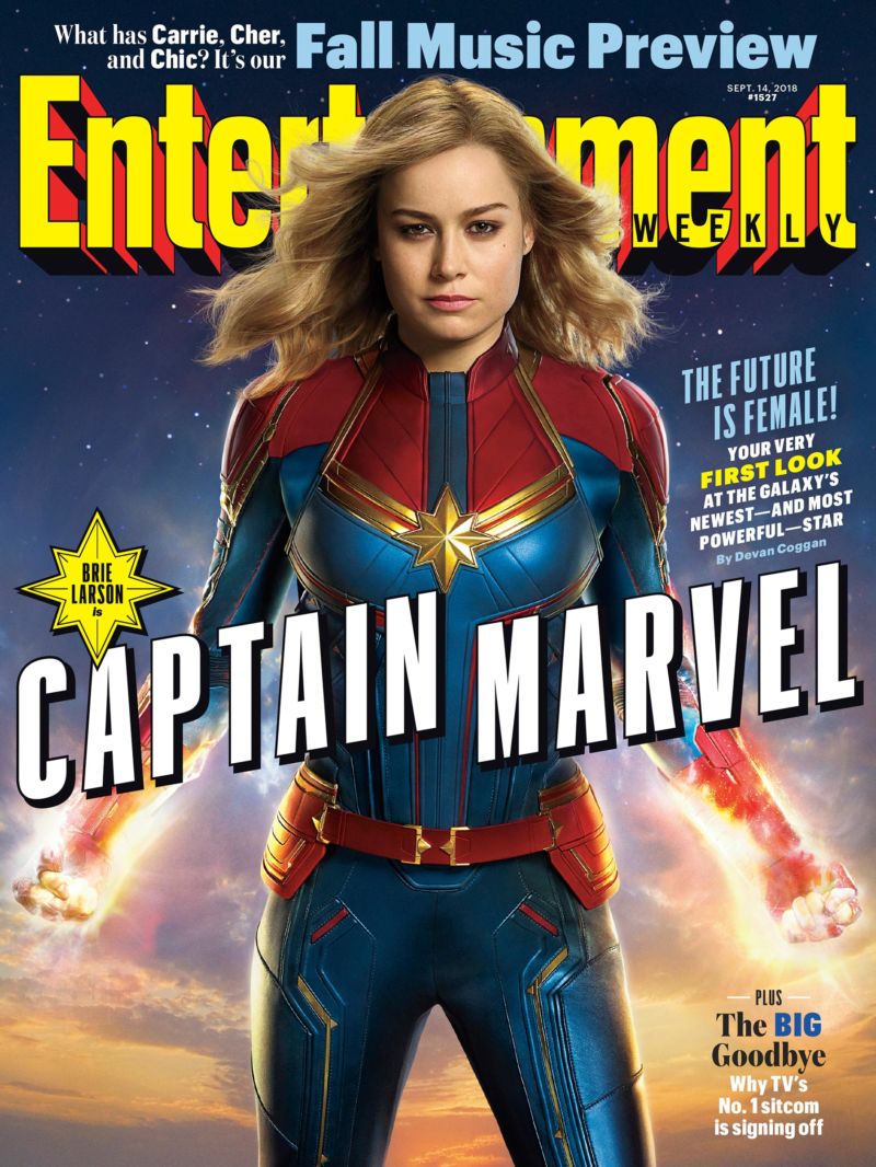 Captain Marvel Cover EW