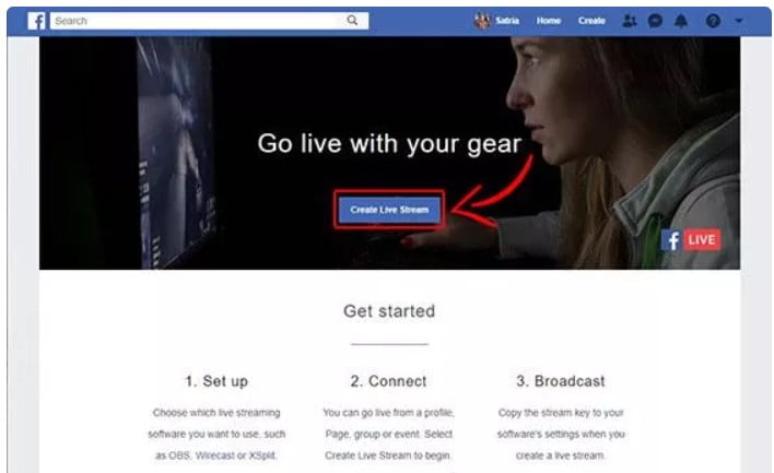 How to Live Streaming on Facebook (1)