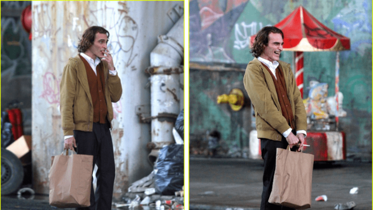 Foto Joaquin Phoenix Sedang Beraksi di Lokasi Syuting Film Joker 7 Foto Joaquin Phoenix Sedang Beraksi di Lokasi Syuting Film Joker
