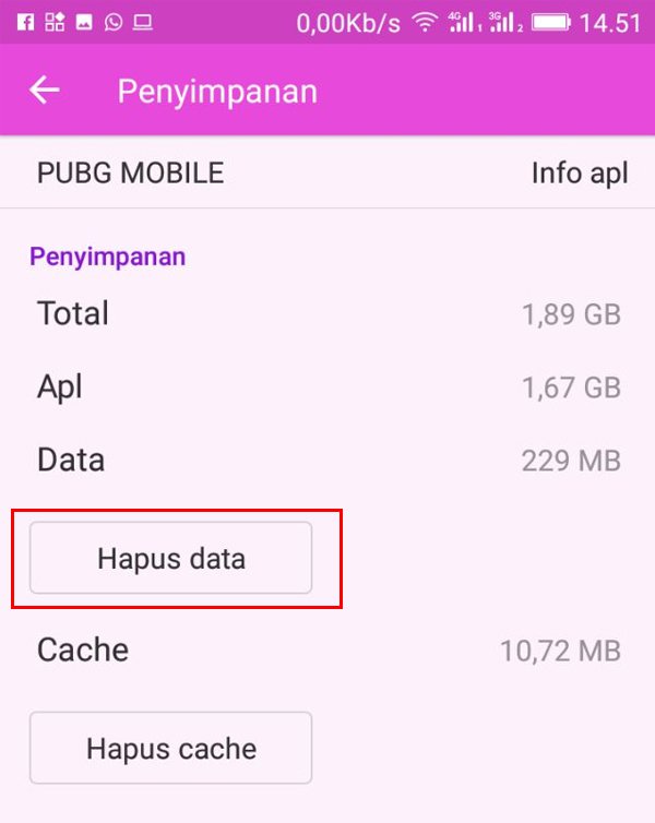Begini Cara Mengembalikan Akun PUBG Mobile Yang Hilang! Menghapus Data Aplikasi