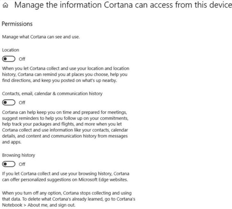 Cara Mematikan Fitur Cortana Di Windows 10