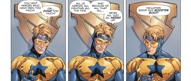 Heroes In Crisis Booster Gold