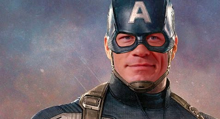 Unggah Foto Perisai Cap, Apakah John Cena Tertarik Jadi Captain America?