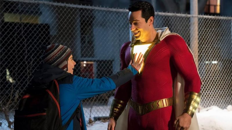 Zachary Levi Bagikan Foto BTS Reshoots Film Shazam! Dafunda Movie