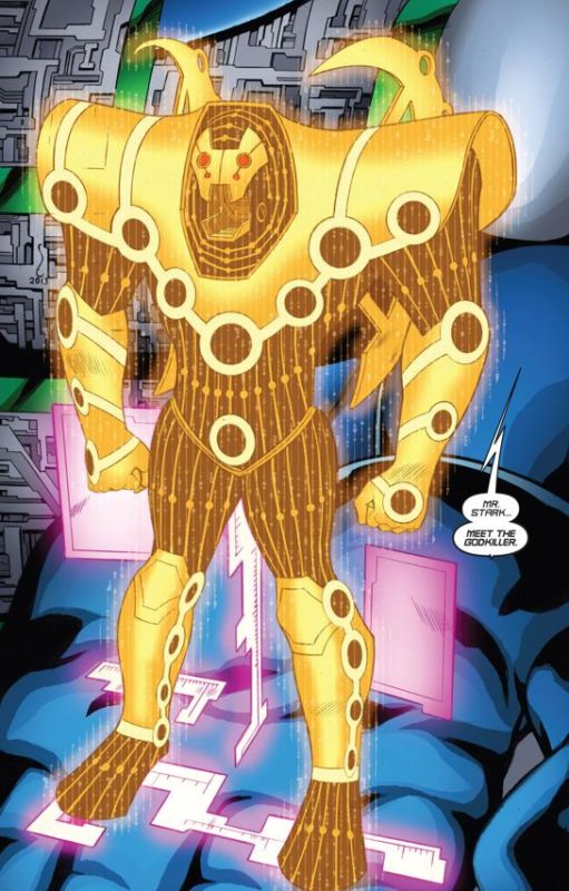 Armor Iron Man Godkiller