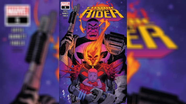 Marvel Ungkap Siapa yang Ajarkan Thanos untuk Membunuh dalam Cosmic Ghost Rider #5