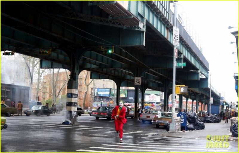 Foto Lokasi Syuting Joker Lari Di Jalan New York