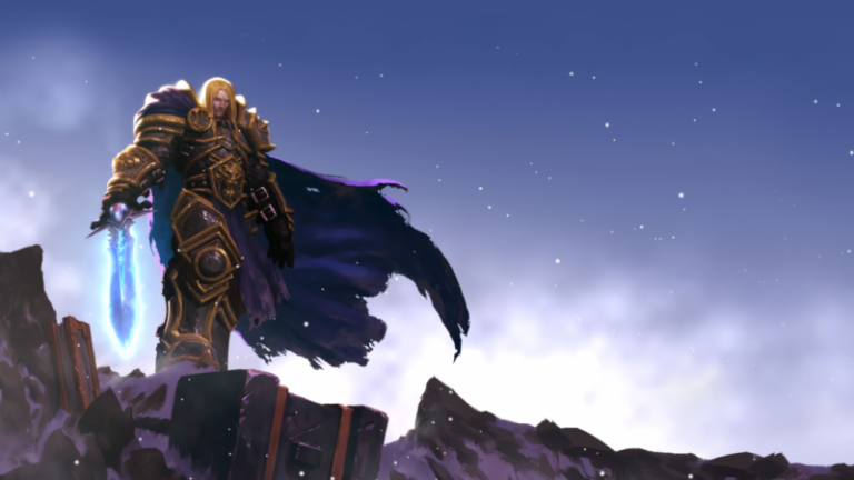 Warcraft Iii Reforged Arthas Menethil Frostmourne Armor Cape
