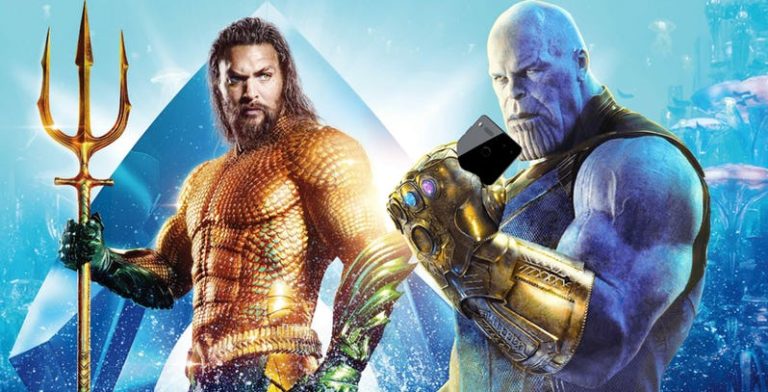 Thanos Troll Aquaman di Instagram