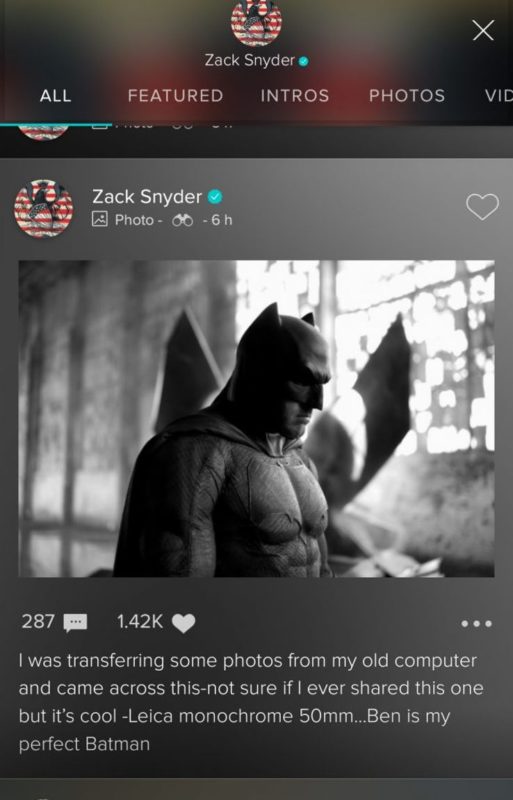 Zack Snyder Vero