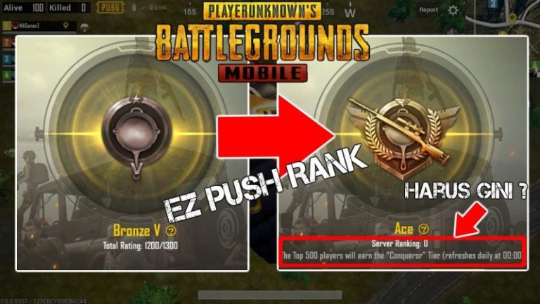 Inilah 5 Tips Mudah Push Rank PUBG Mobile, Langsung Jadi Top Global!