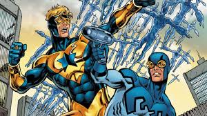 Booster Gold Blue Beetle Cameo