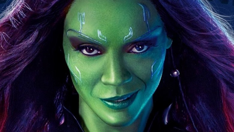 Konsep Art Desain Awal Gamora