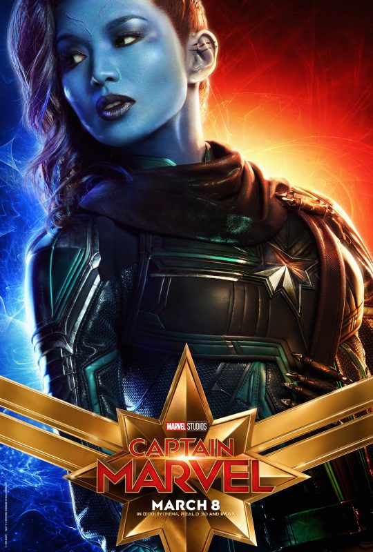 Poster Karakter Captain Marvel 1