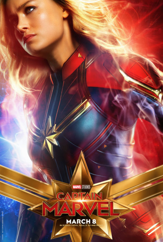 Poster Karakter Utama Captain Marvel