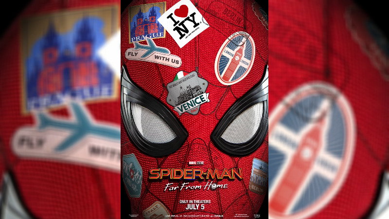 Official Poster Spider-Man: Far From Home Perlihatkan Destinasi Liburan Peter Parker