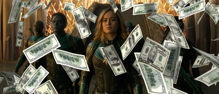 Captain Marvel Box Office $100 Juta